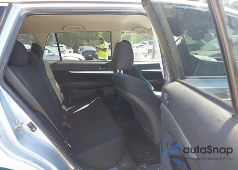 2013 Subaru Outback 2.5I Premium из США, поврежденный, VIN 4S4BRCCC2D1280795